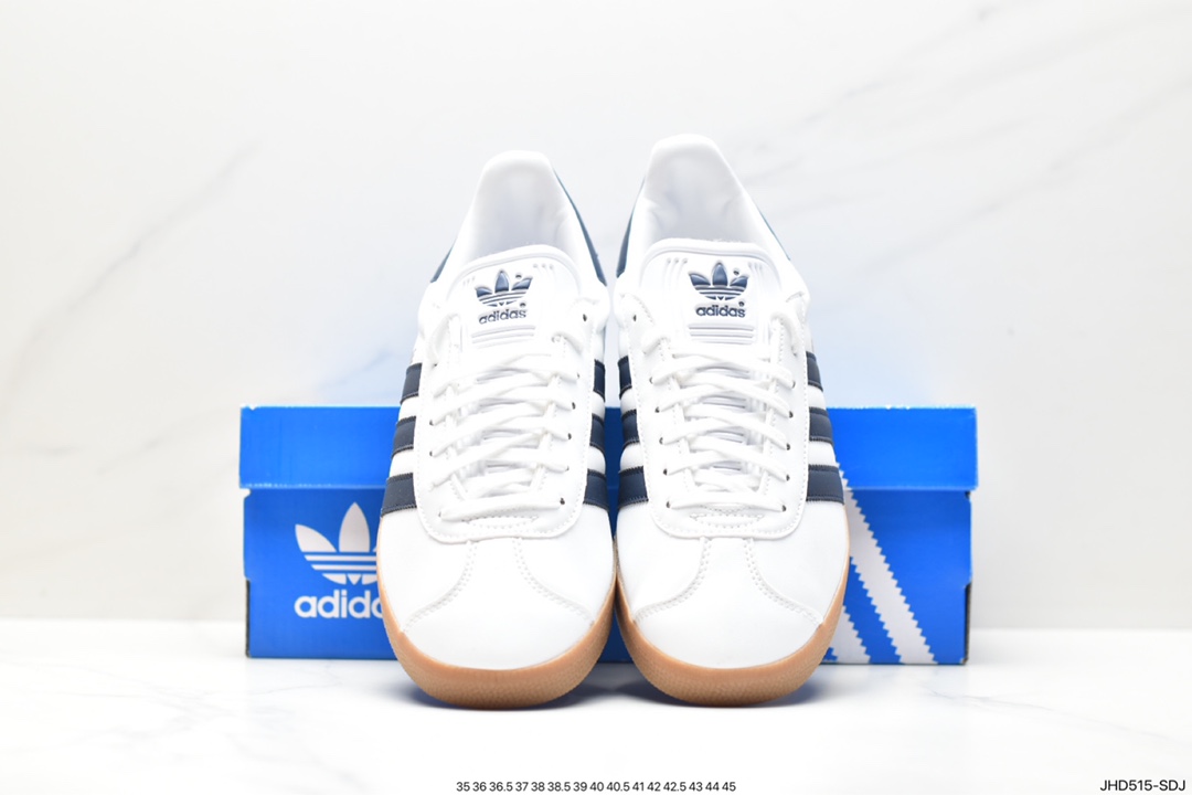 Adidas Originals Gazelle Indoor Trefoil Retro Anti-slip Wear-resistant Low-top Sneakers IG3508