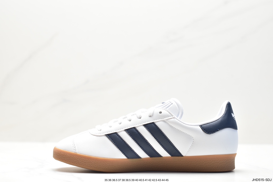 Adidas Originals Gazelle Indoor Trefoil Retro Anti-slip Wear-resistant Low-top Sneakers IG3508