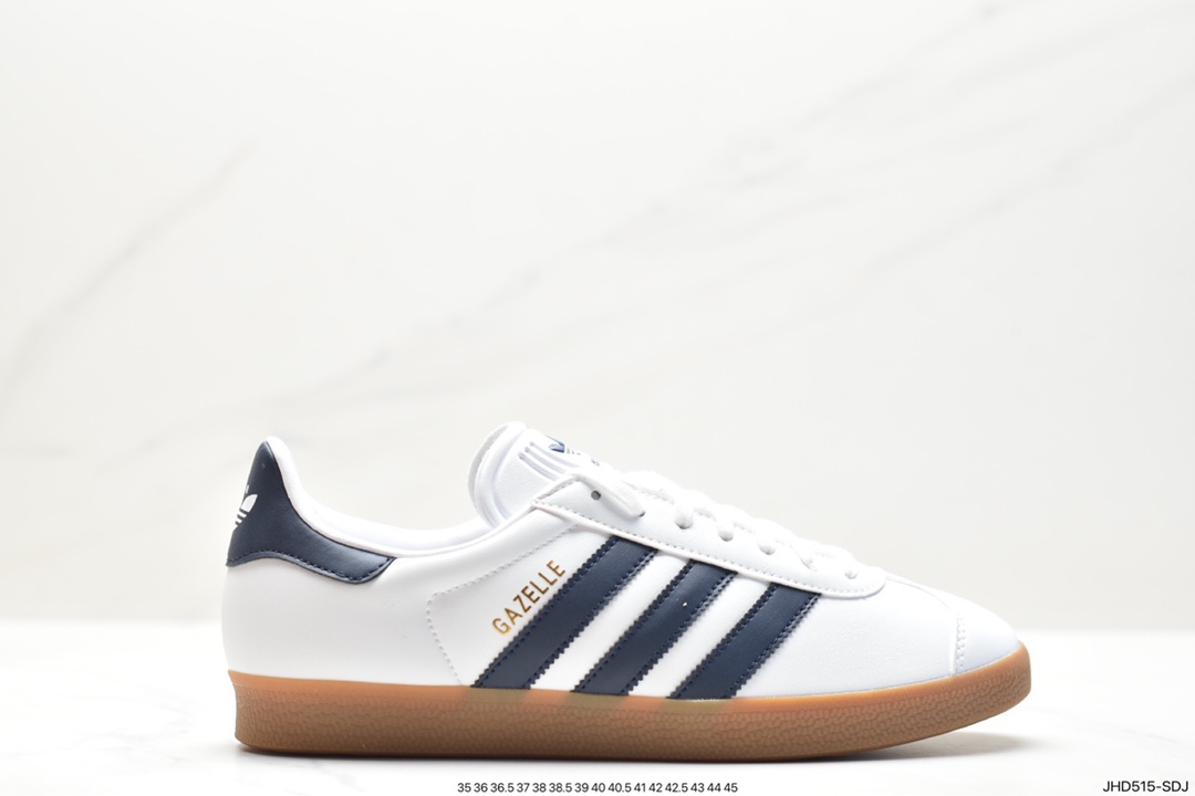 Adidas Originals Gazelle Indoor Trefoil Retro Anti-slip Wear-resistant Low-top Sneakers IG3508