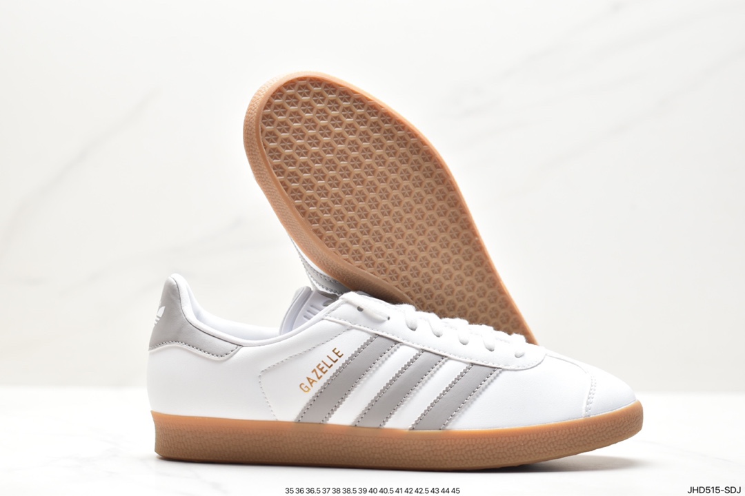 Adidas Originals Gazelle Indoor Trefoil Retro Anti-slip Wear-resistant Low-top Sneakers IG3508