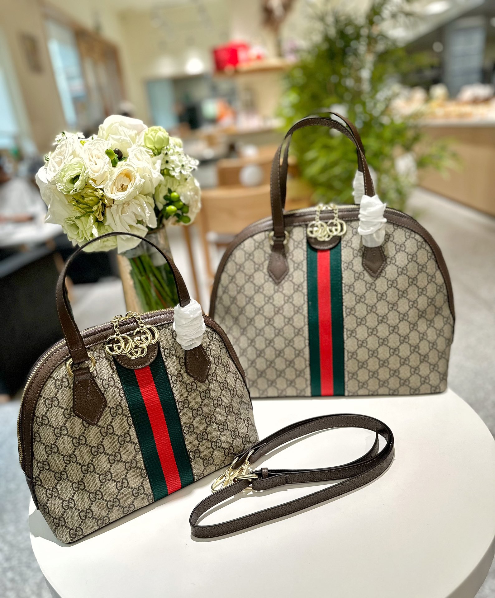 Gucci Ophidia Skóra krowia Vintage