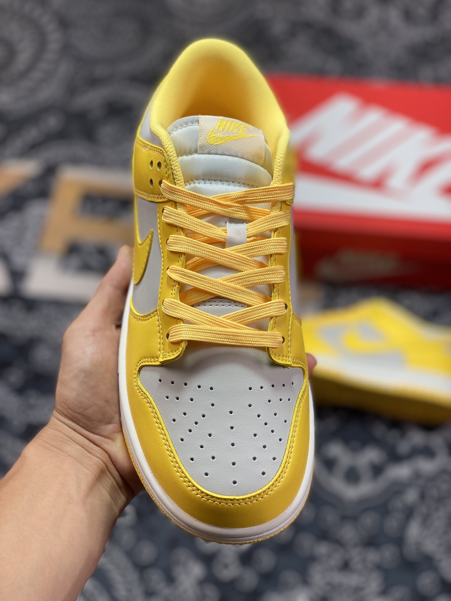 200   NK Dunk low ”Citron Pulse“ 黄灰 低帮休闲运动板鞋 DD1503-002