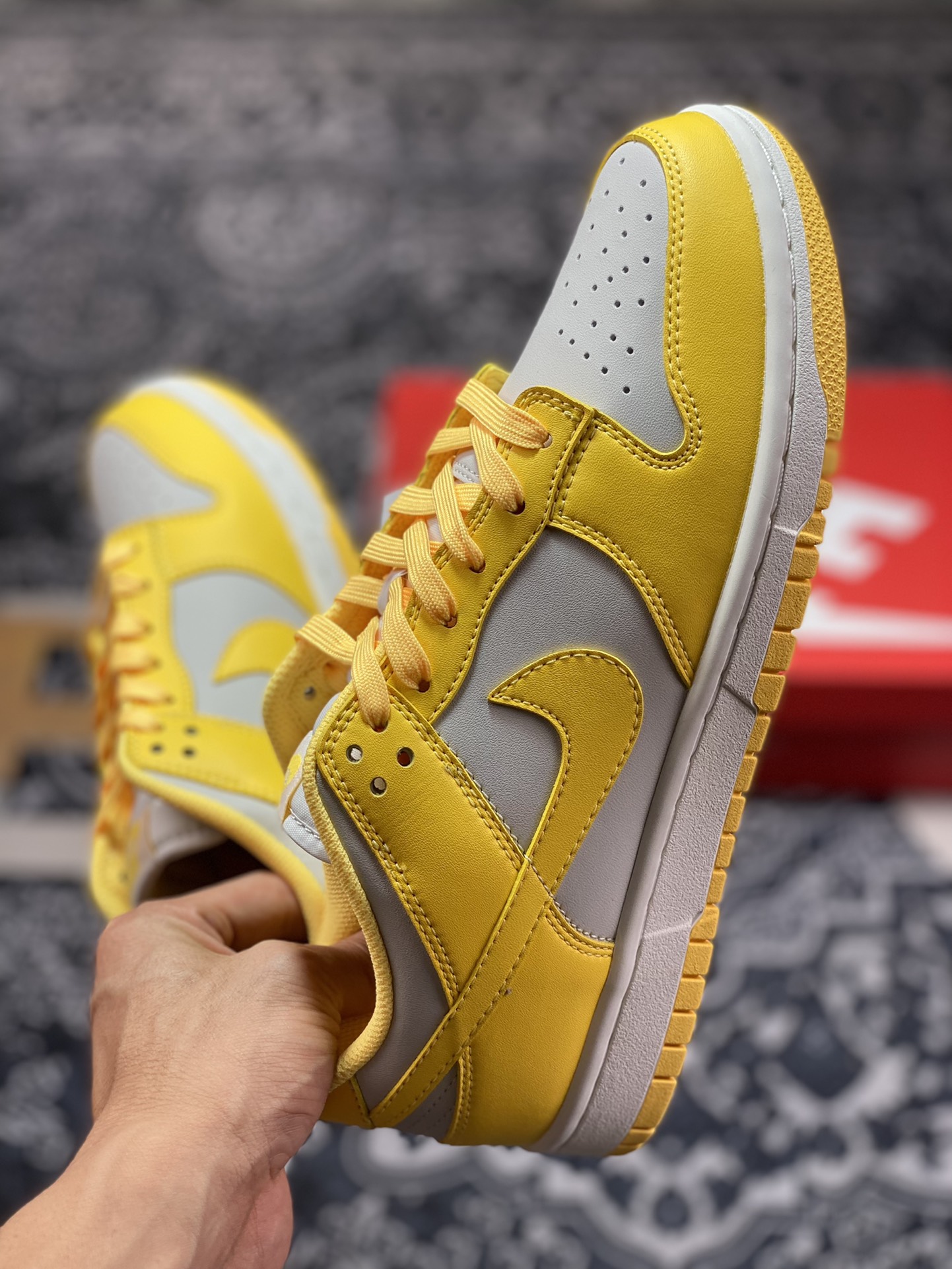 200   NK Dunk low ”Citron Pulse“ 黄灰 低帮休闲运动板鞋 DD1503-002