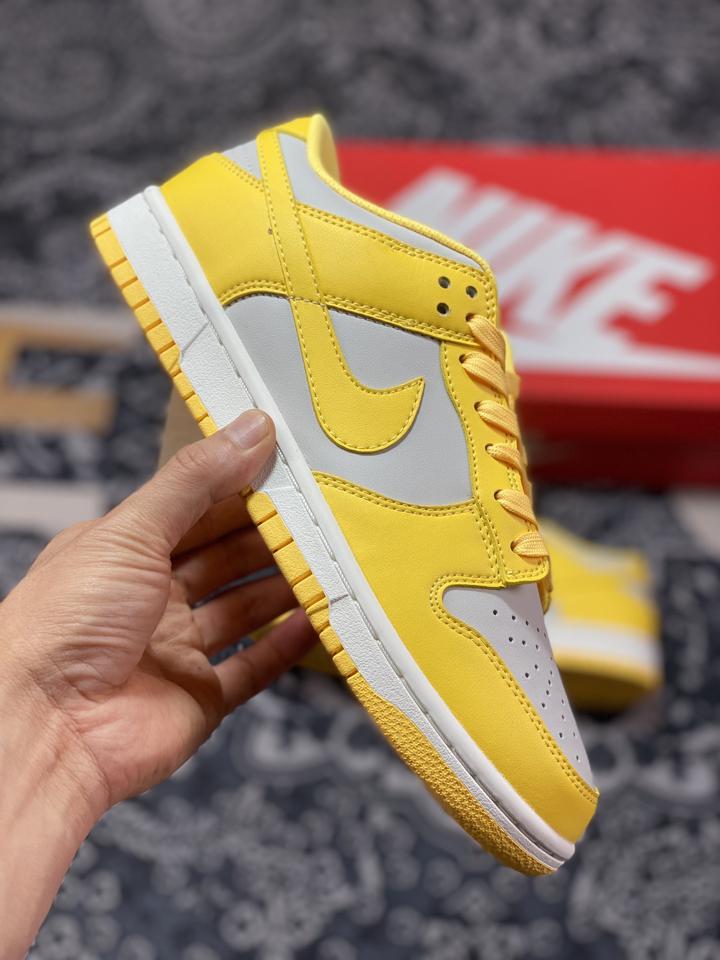 200   NK Dunk low ”Citron Pulse“ 黄灰 低帮休闲运动板鞋 DD1503-002