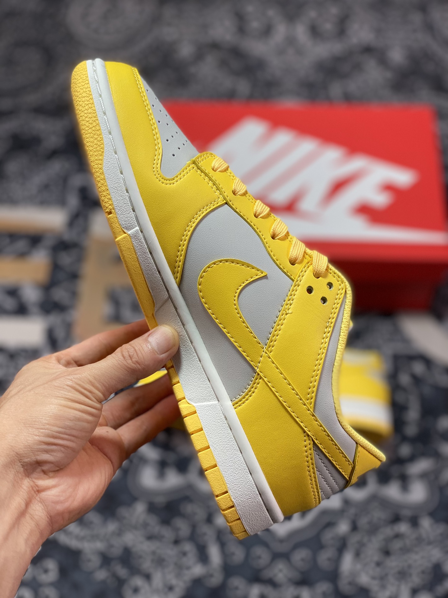 200   NK Dunk low ”Citron Pulse“ 黄灰 低帮休闲运动板鞋 DD1503-002