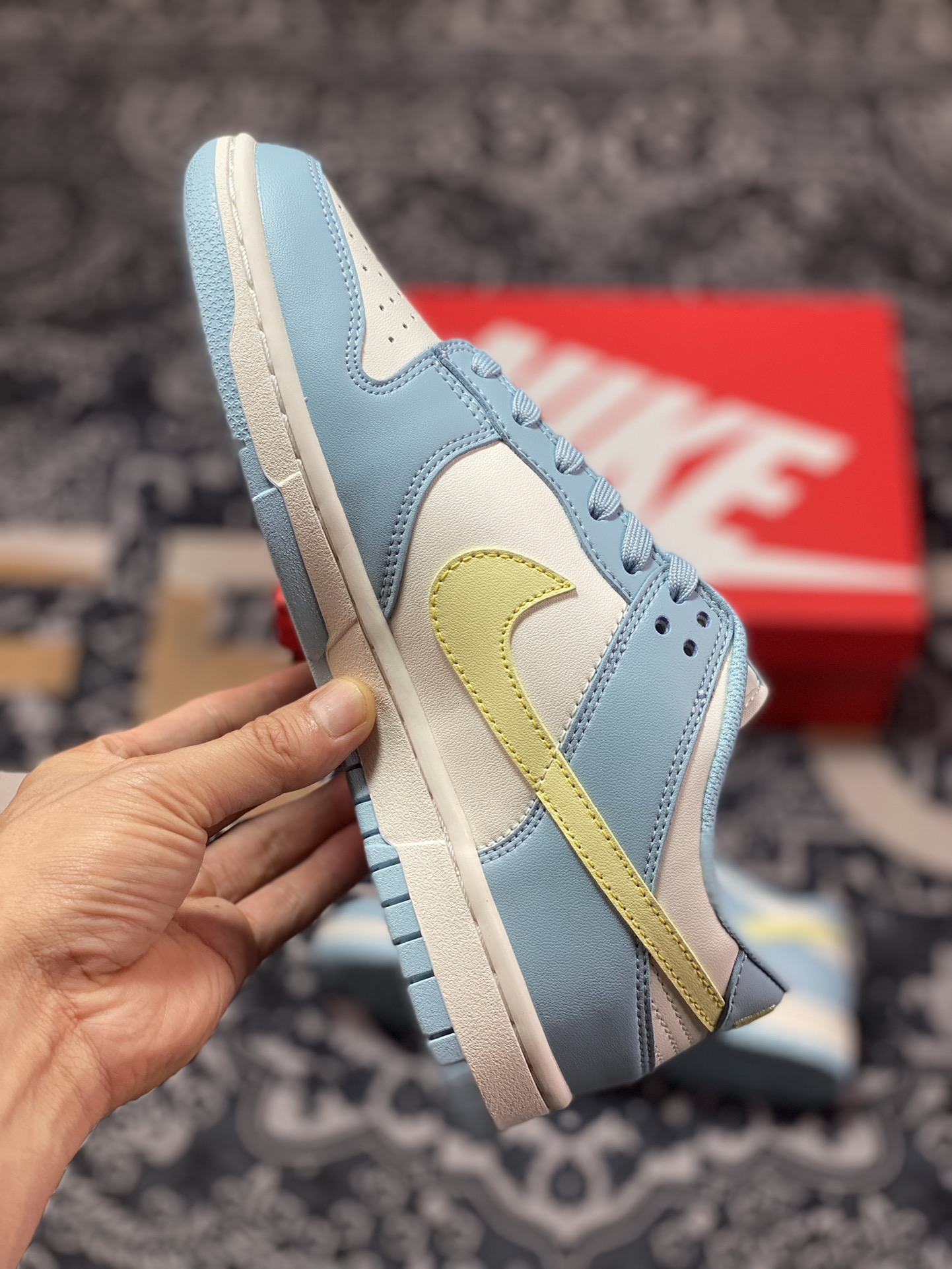 200   NK Dunk low ”Ocean Bliss“ 浅蓝色 低帮休闲运动板鞋 DD1503-123