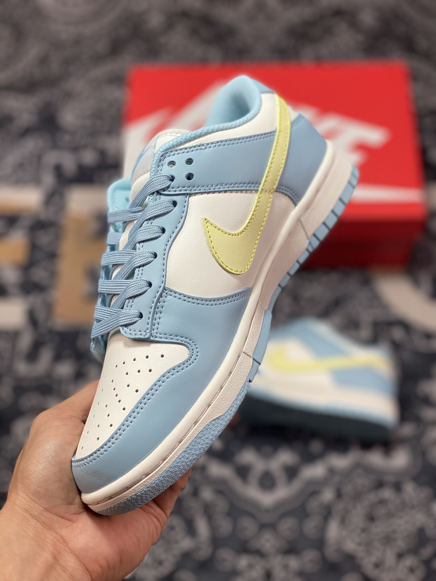 200   NK Dunk low ”Ocean Bliss“ 浅蓝色 低帮休闲运动板鞋 DD1503-123