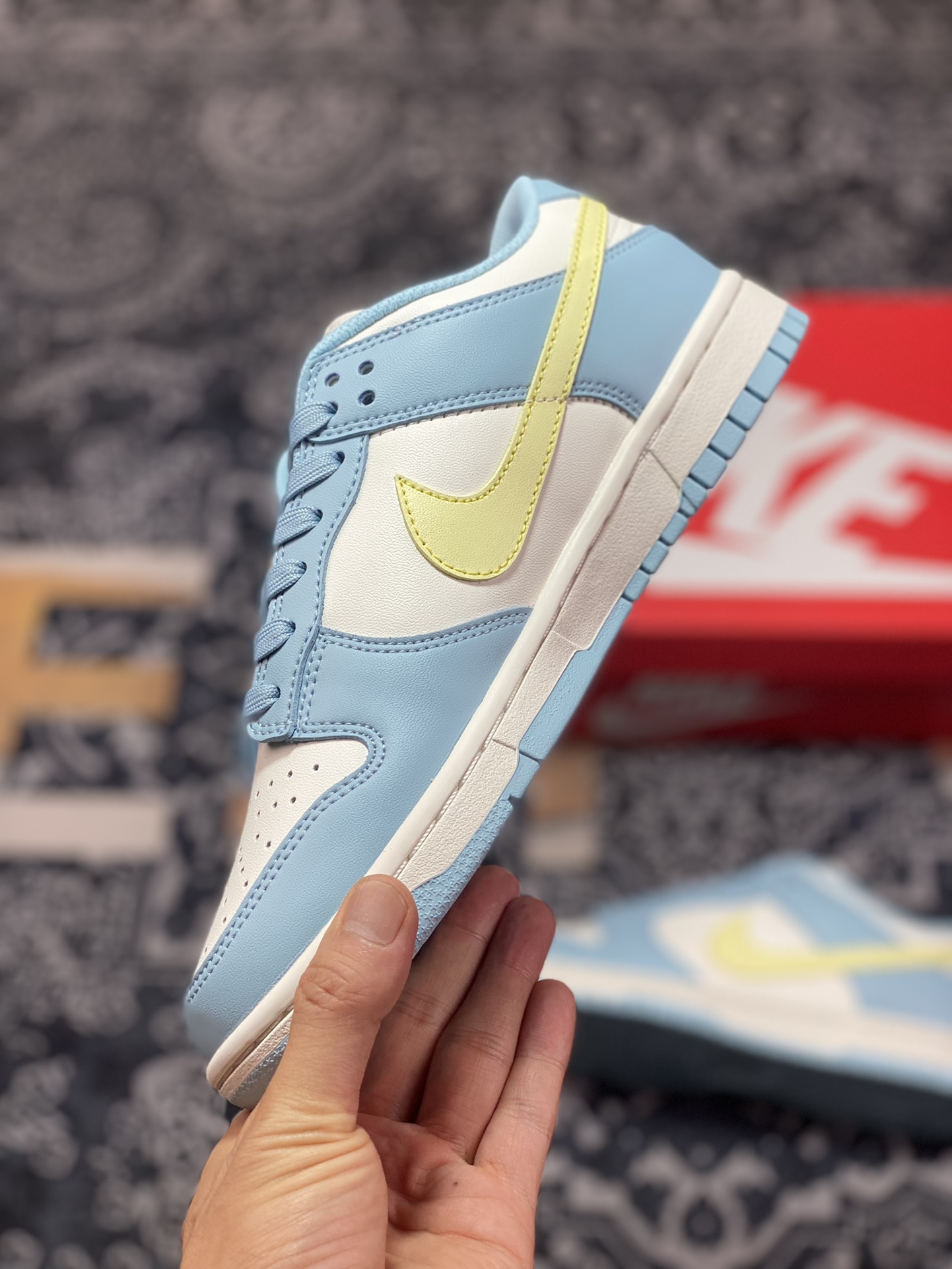 200   NK Dunk low ”Ocean Bliss“ 浅蓝色 低帮休闲运动板鞋 DD1503-123