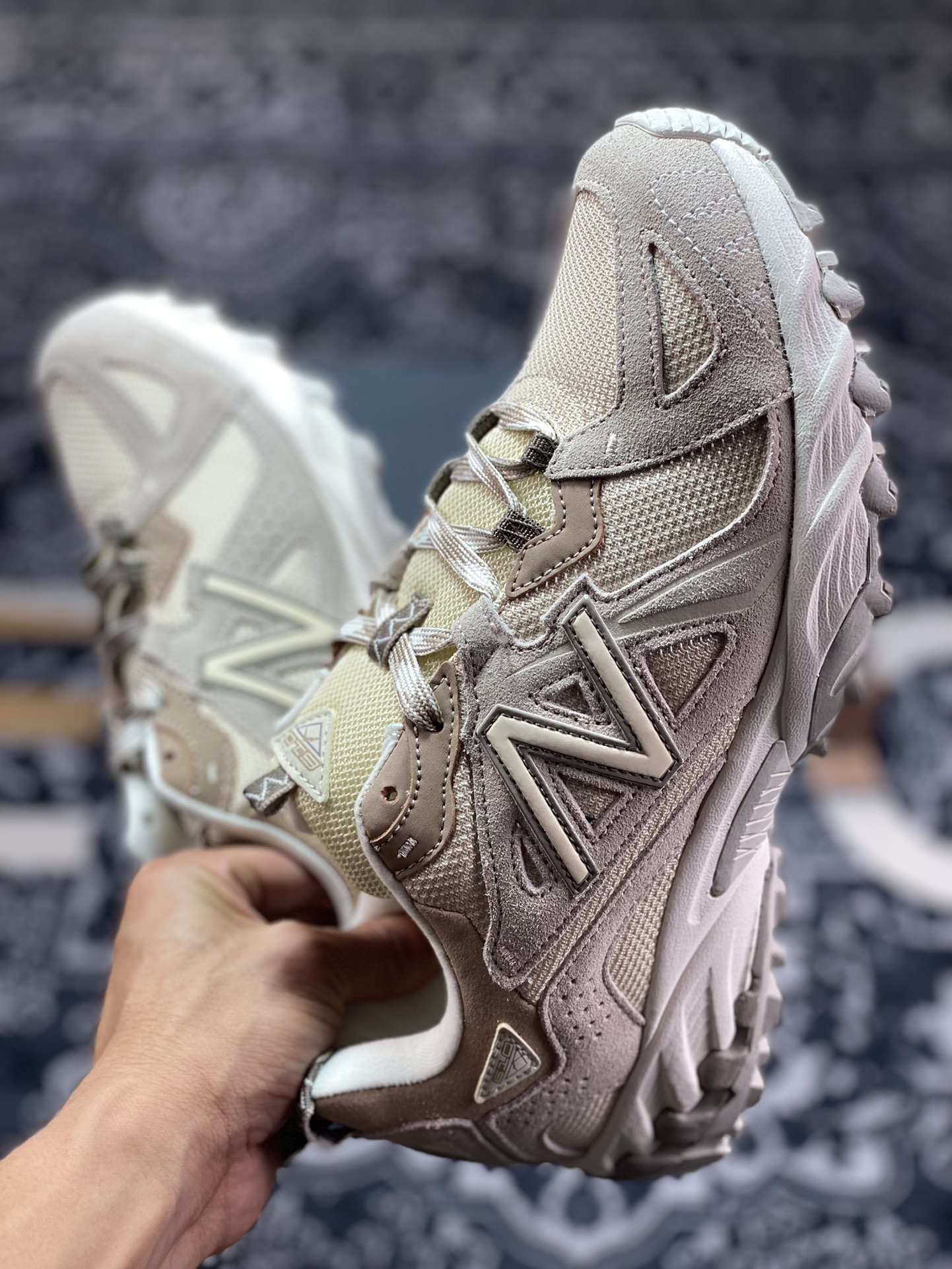 190 New Balance ML610T系列低帮山系越野跑旅游复古老爹风休闲运动鞋“翻毛流沙棕黄”ML610TBE