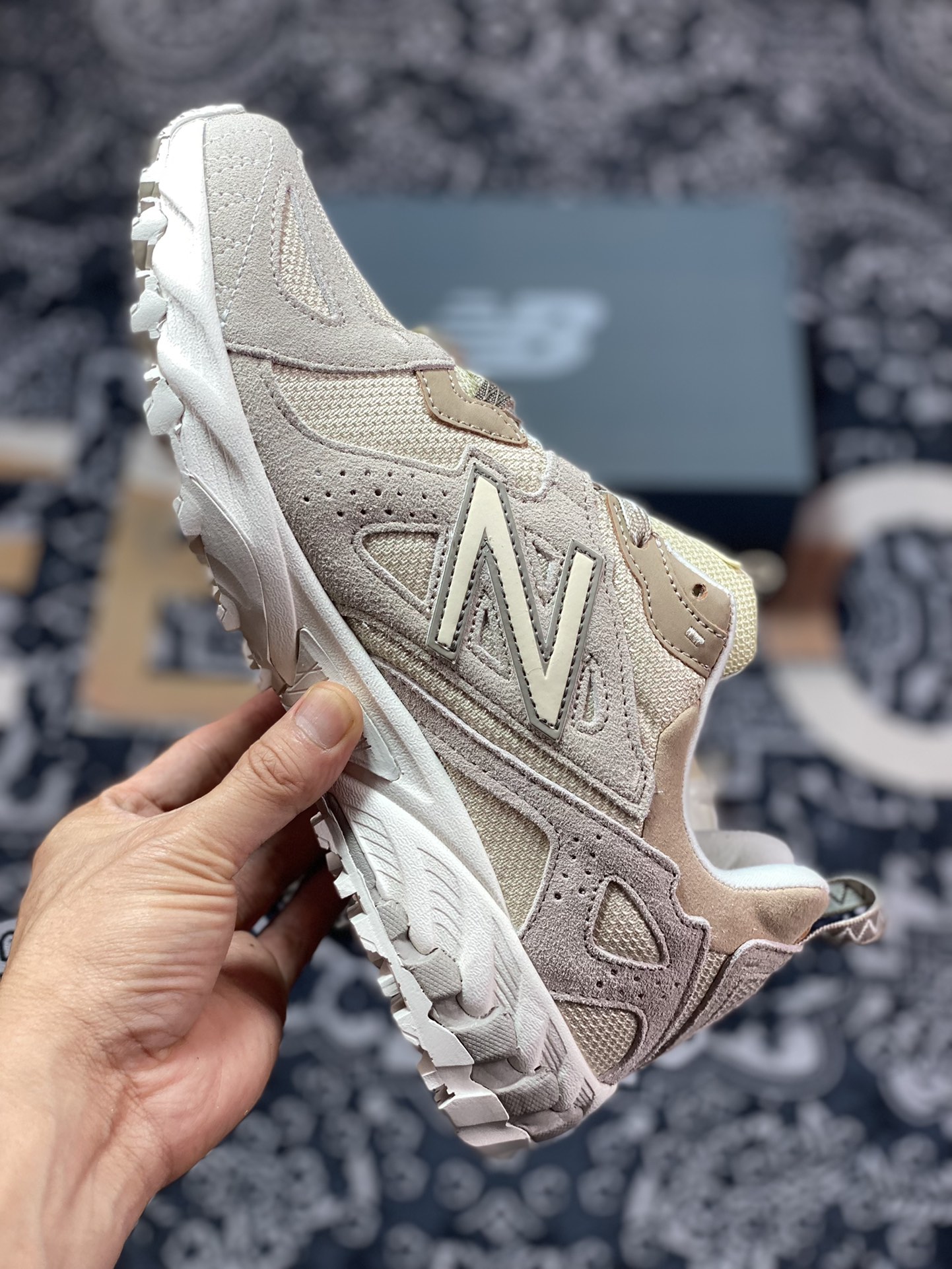 190 New Balance ML610T系列低帮山系越野跑旅游复古老爹风休闲运动鞋“翻毛流沙棕黄”ML610TBE