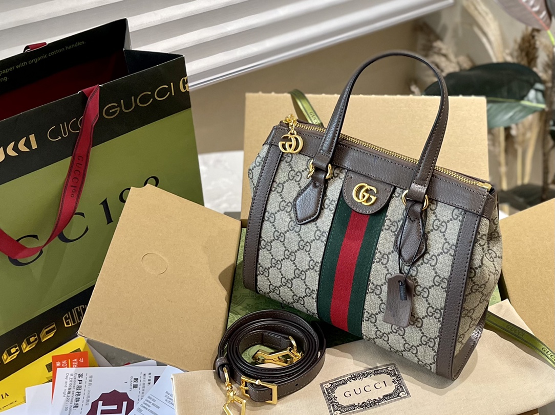 Gucci Ophidia Wysokiej jakości szczęśliwa kopia
 Skóra krowia Vintage