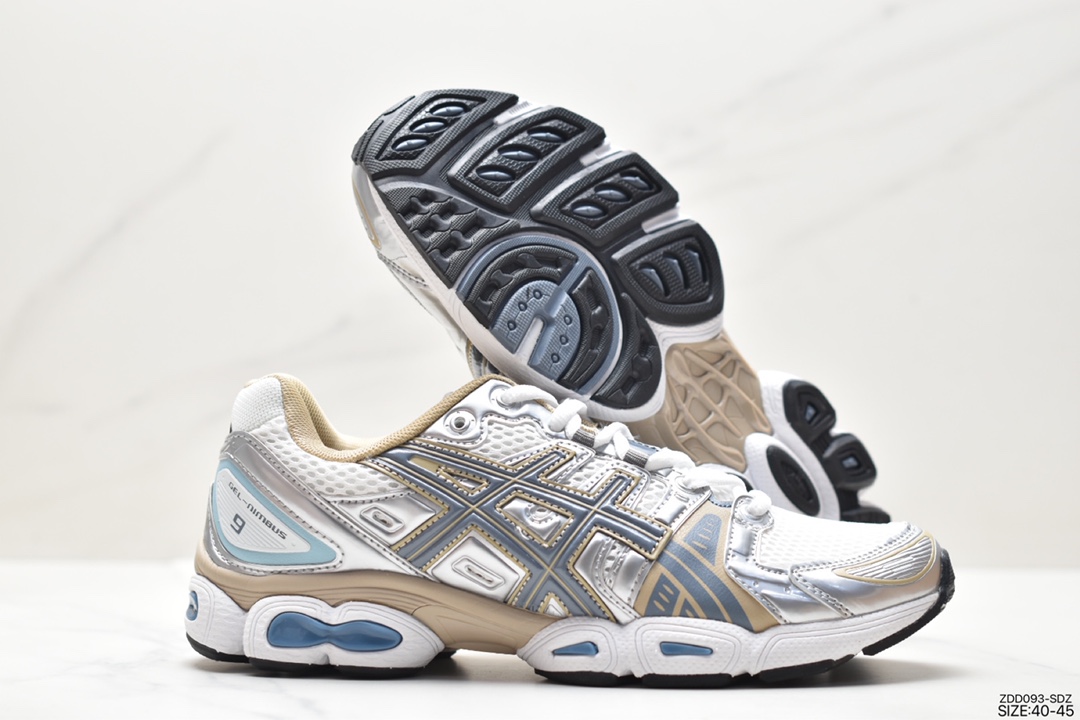 230 Asics 亚瑟士GEL-NIMBUS 9稳定跑鞋 1201A424-101