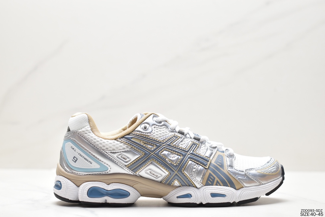 230 Asics 亚瑟士GEL-NIMBUS 9稳定跑鞋 1201A424-101