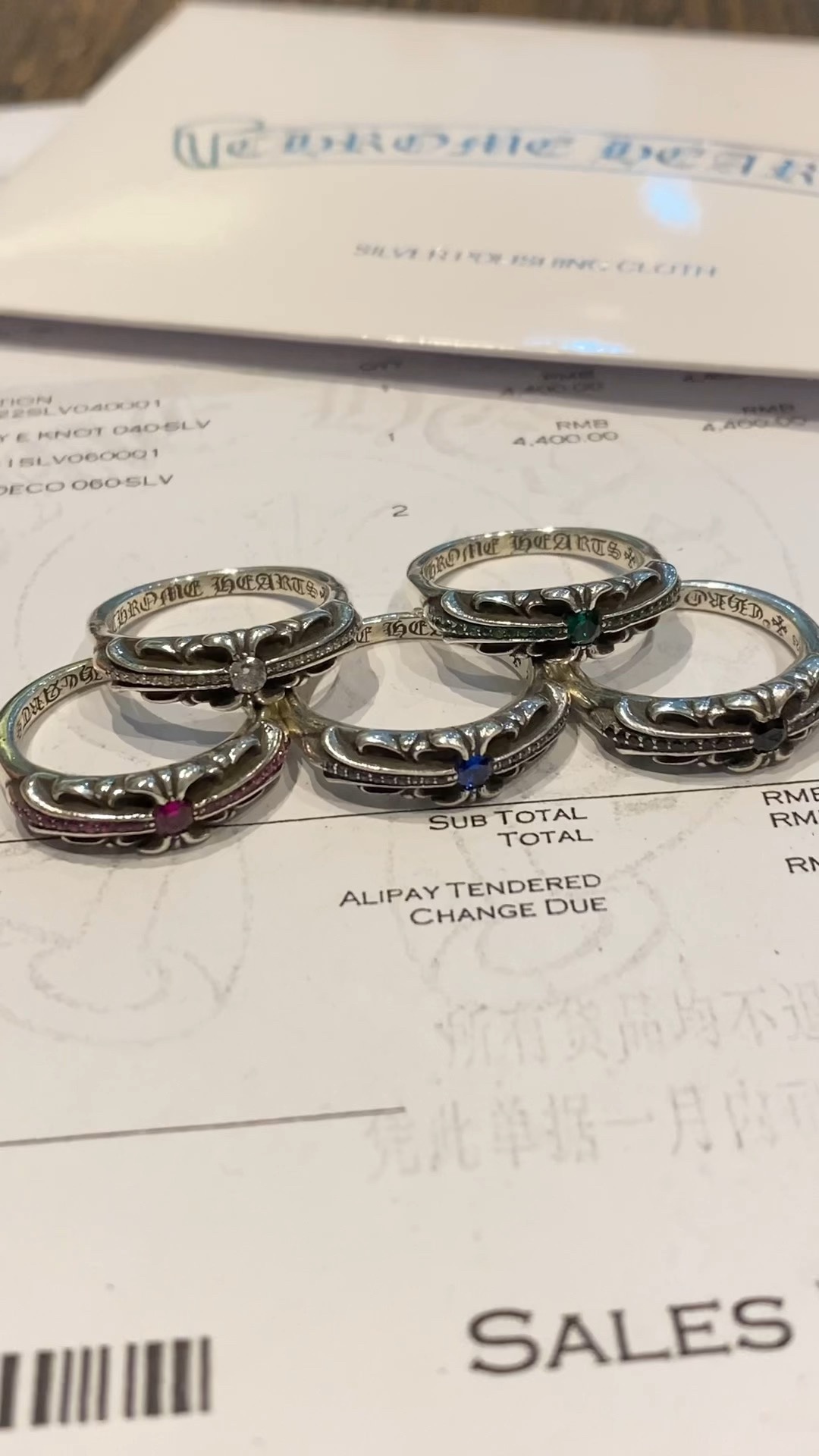 Rings, 925 silver with diamond customization