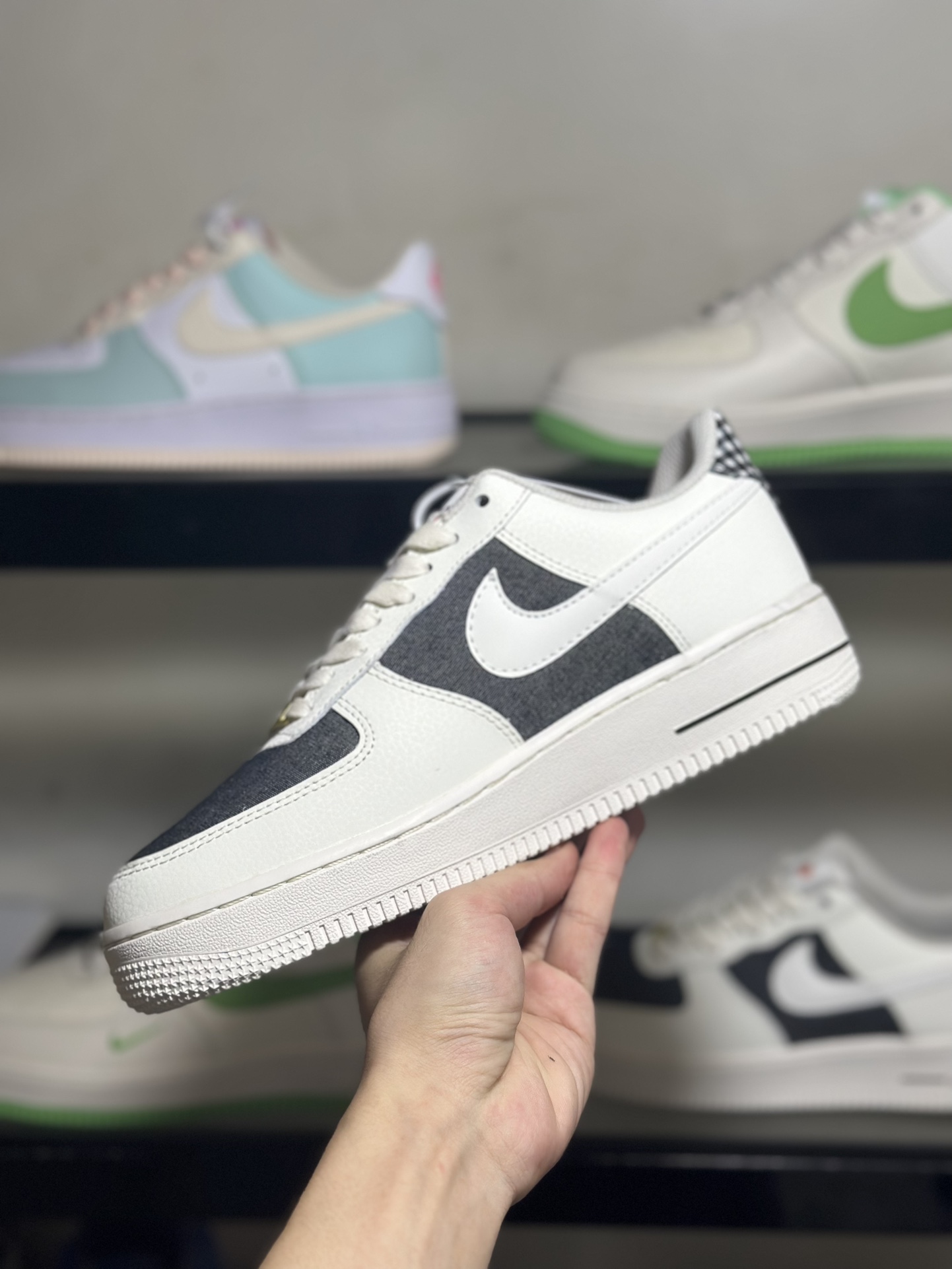 NikeAirForce1Low格子