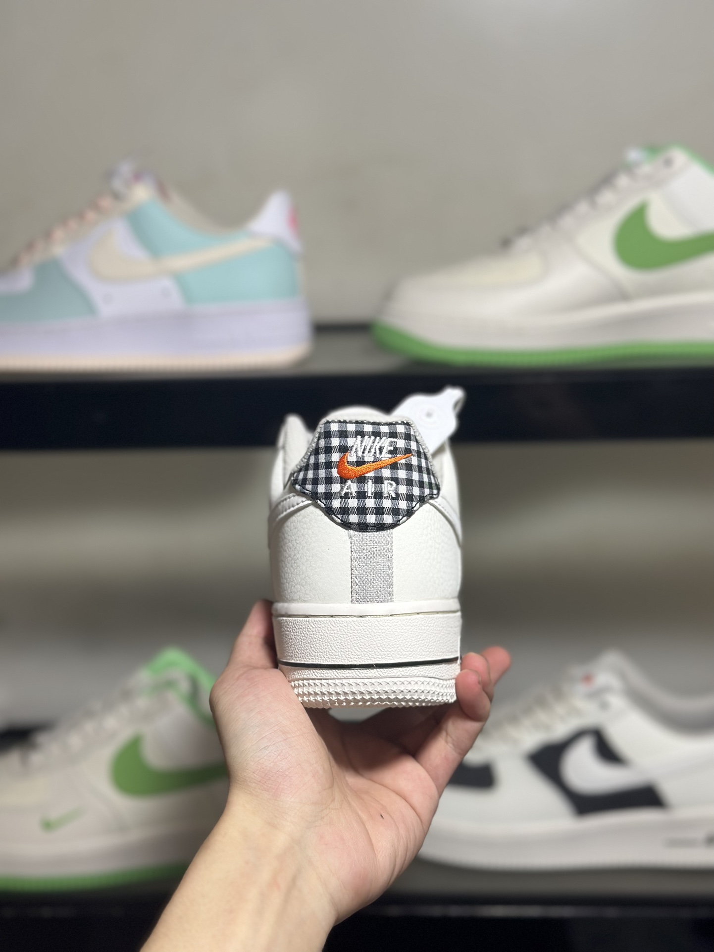 NikeAirForce1Low格子