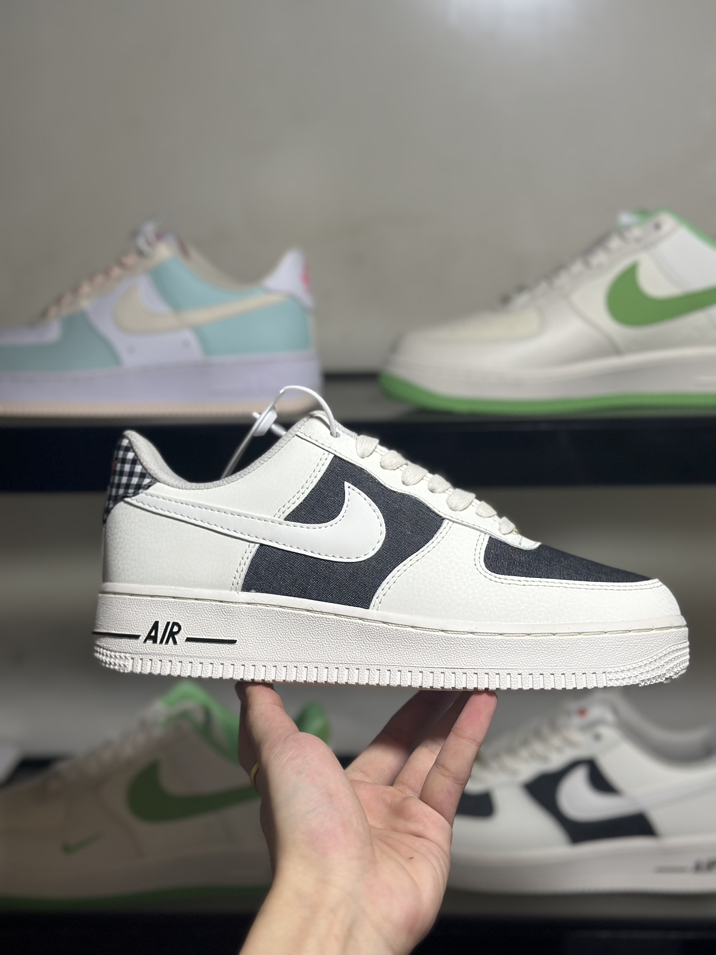 NikeAirForce1Low格子