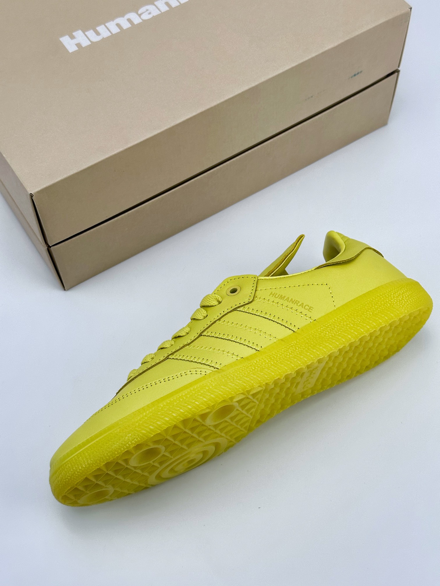 AD Originals Samba x Pharrel Williams Humanrace Fluorescent Yellow IE7292