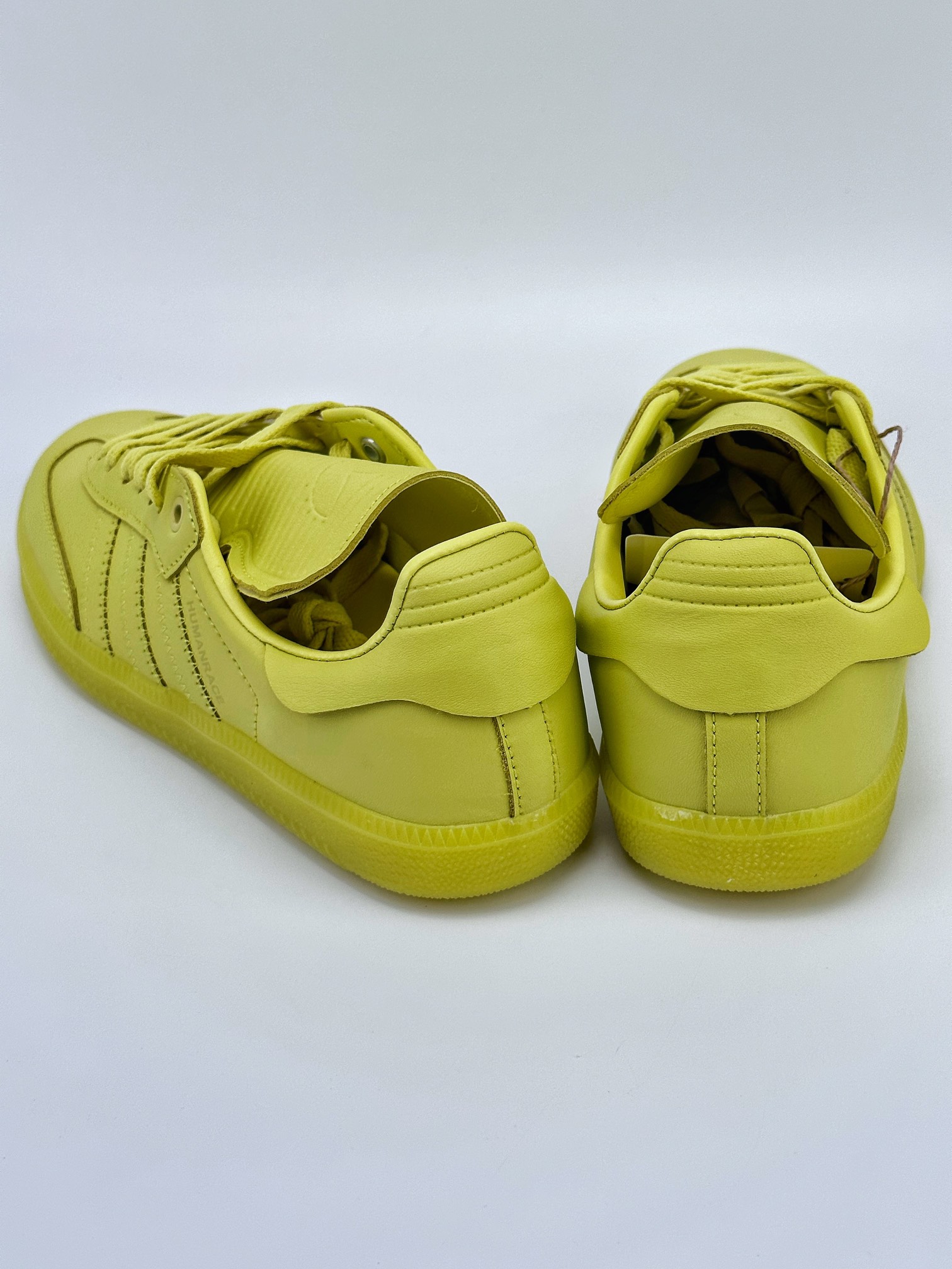 AD Originals Samba x Pharrel Williams Humanrace Fluorescent Yellow IE7292