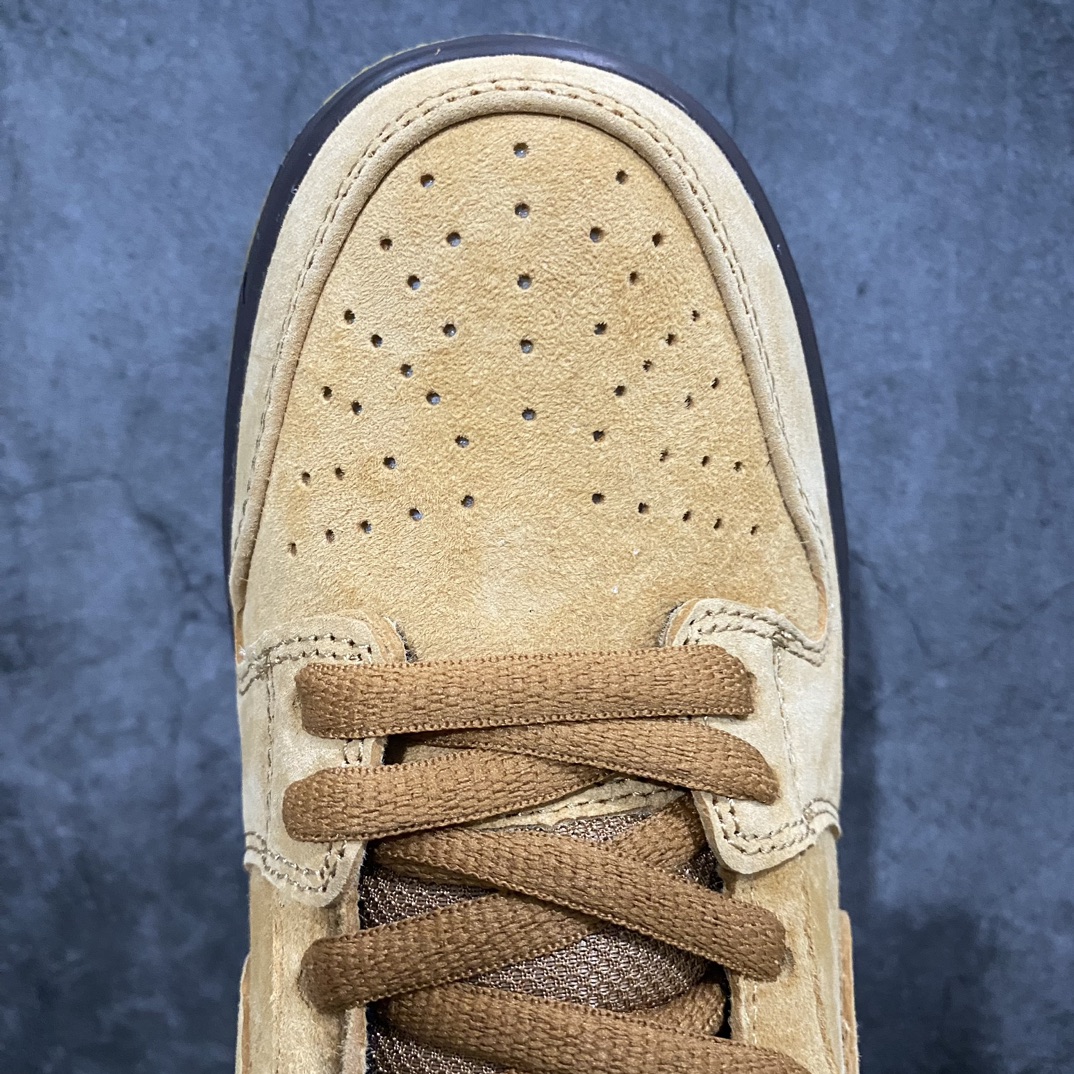 【纯原F版】Nike SB Dunk Low Pro “Wheat Mocha” 小麦色 BQ6817-204