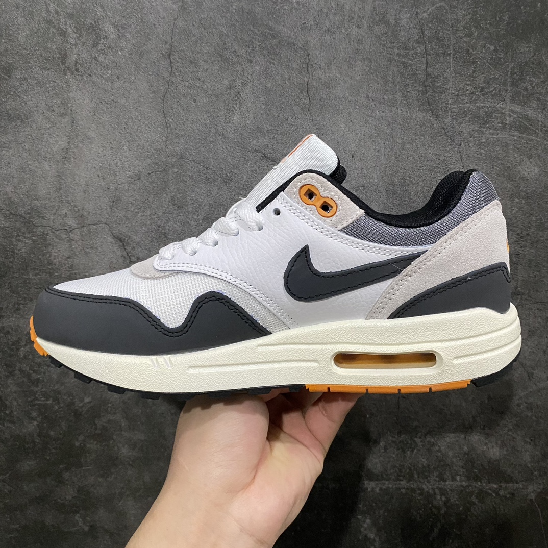 图片[2]-【外贸版】Nike Air Max 1 黑灰n复古休闲跑步鞋 官方同步上架n真标原盒 原底原面 正确版型原版开发 精准细节 市面最高版本 货号：FN7487-133n码数：36 36.5 37.5 38 38.5 39 40 40.5 41 42 42.5 43 44 44.5 45 46 47.5-莆田鞋批发中心