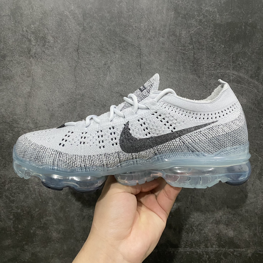 【纯原YH版】2023款 Nike Air VaporMax Flyknit 耐磨 灰黑低帮跑步鞋 DV1678-004