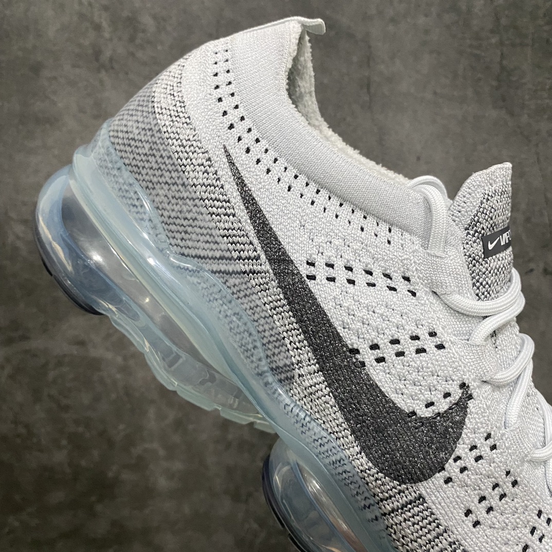 【纯原YH版】2023款 Nike Air VaporMax Flyknit 耐磨 灰黑低帮跑步鞋 DV1678-004