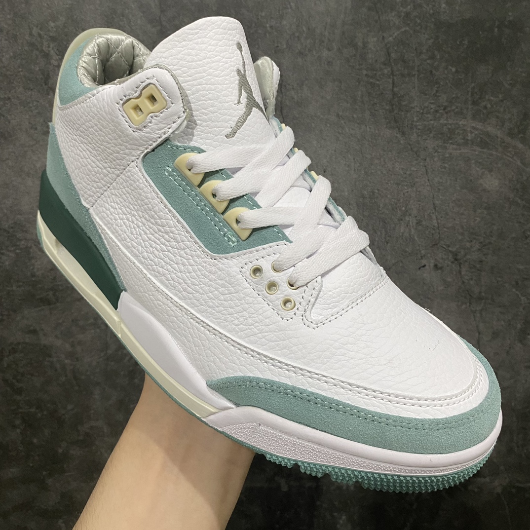 Foreign trade version Air Jordan 3 Retro Jordan AJ3 generation white mint green CT8532-130