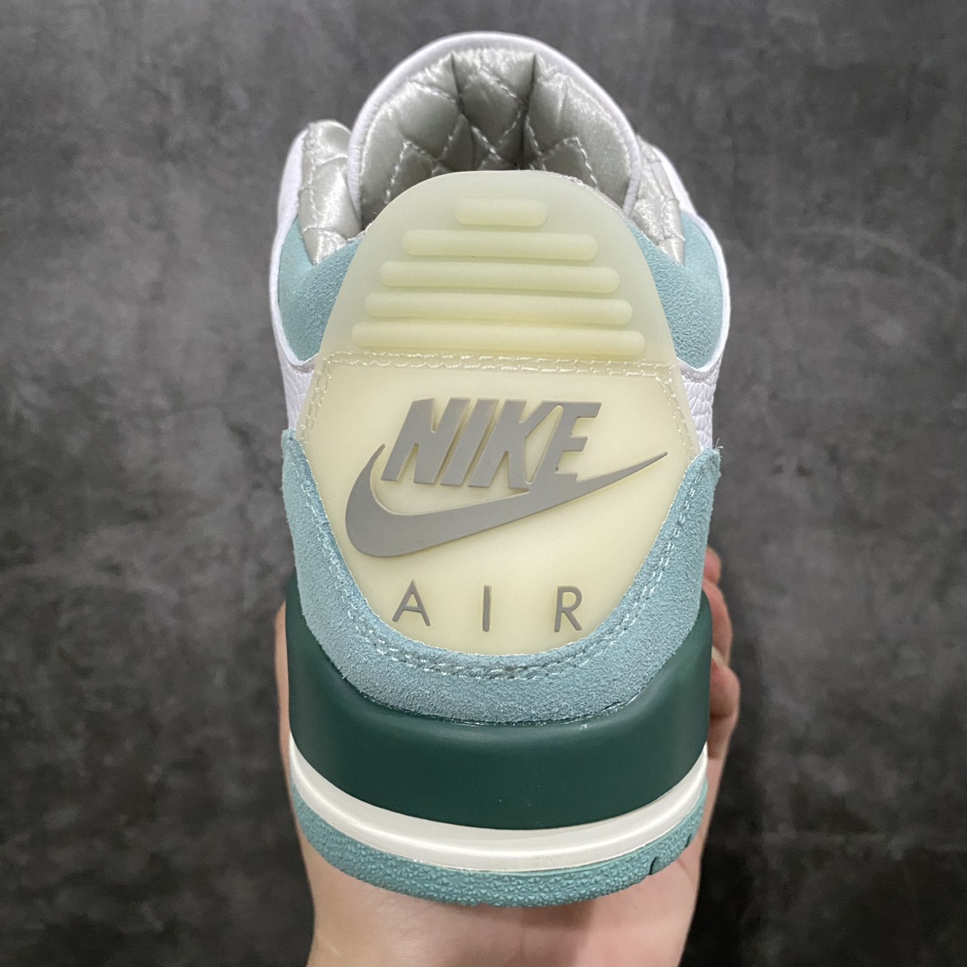 Foreign trade version Air Jordan 3 Retro Jordan AJ3 generation white mint green CT8532-130