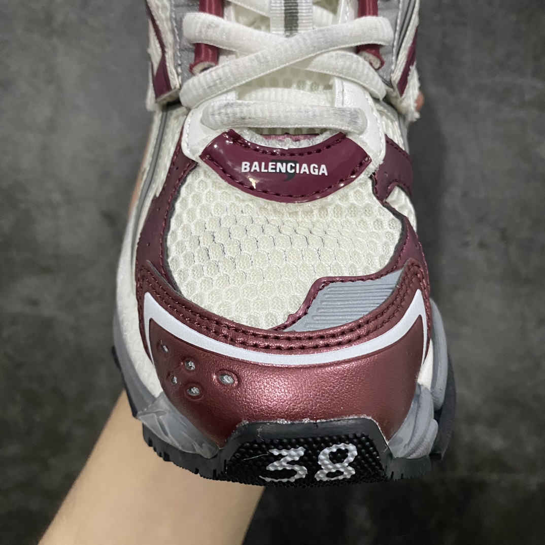 550 【VG版本】BALENCIAGA Runner 巴黎世家七代 白灰酒红