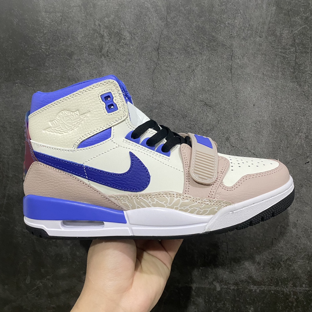 【纯原版本】Air Jordan Legacy 312三合一高帮情人节米粽蓝n头层品质好货 最优品质 区别之前市场版本 货号：FD4332-141 尺码：36-47.5-莆田鞋批发中心