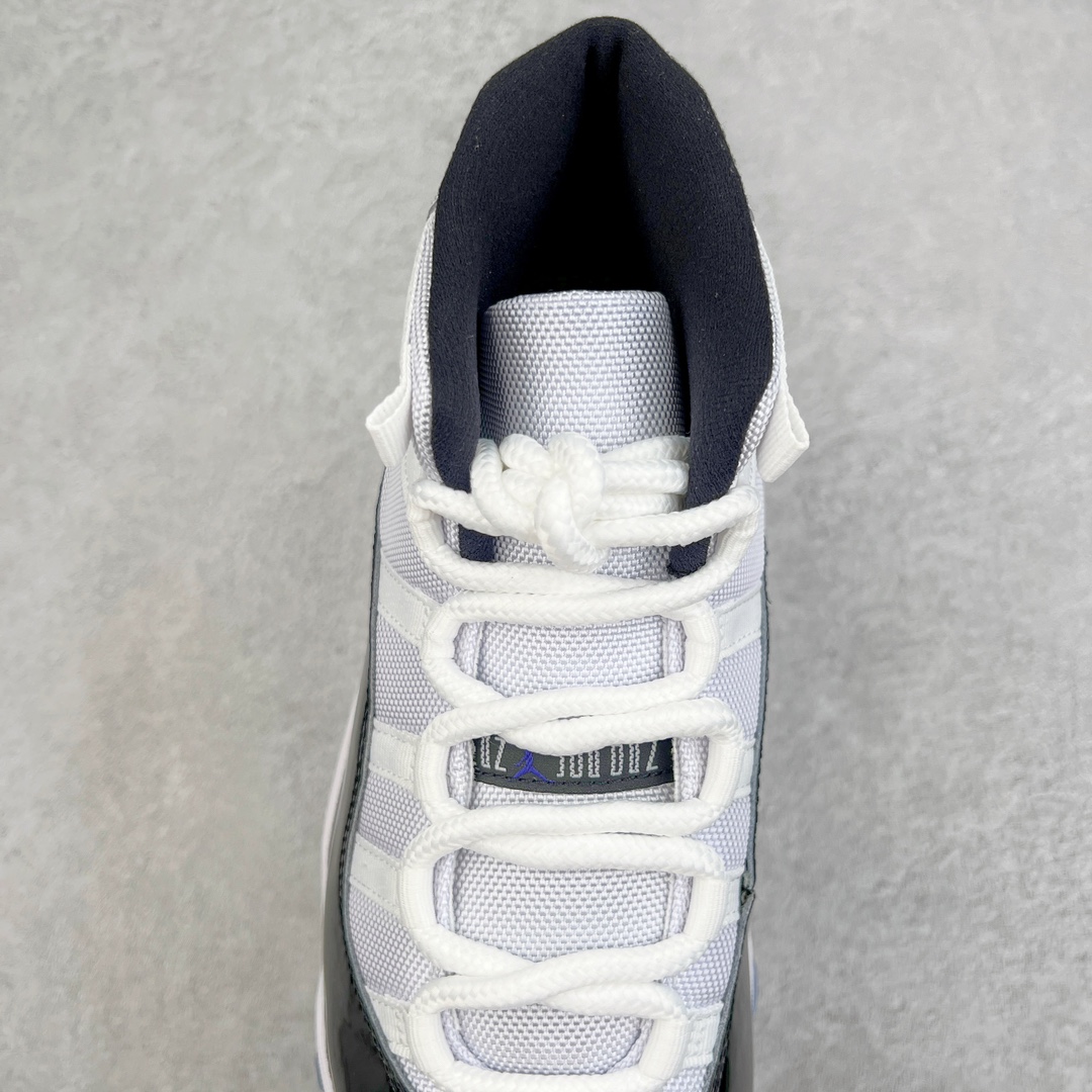 图片[5]-＃Y3纯原 Air Jordan AJ11 Retro High \\\”Concord\\\” 康扣高帮 货号：378037-100 外贸特供批次 原楦原档案数据开模打造 原厂中底拉帮钢印 原厂漆皮 防冻不开裂 头层皮料 原装鞋撑 水晶大底正确色度色泽 原楦原数据刺绣 原厂车缝走线及对位 毫厘不差 飞人logo采用原数据电脑刺绣 原装正品碳纤维真实碳板 增强抗扭 原内标 原盒标 正确官方原盒 原厂防氧化水晶外底 原厂配套厂全掌solo气垫 独家尺码：40.5 41 42 42.5 43 44 44.5 45 45.5 46 47.5 48.5-选品中心