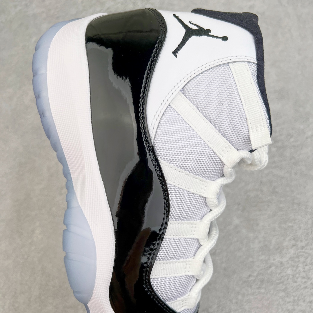 图片[6]-＃Y3纯原 Air Jordan AJ11 Retro High \\\”Concord\\\” 康扣高帮 货号：378037-100 外贸特供批次 原楦原档案数据开模打造 原厂中底拉帮钢印 原厂漆皮 防冻不开裂 头层皮料 原装鞋撑 水晶大底正确色度色泽 原楦原数据刺绣 原厂车缝走线及对位 毫厘不差 飞人logo采用原数据电脑刺绣 原装正品碳纤维真实碳板 增强抗扭 原内标 原盒标 正确官方原盒 原厂防氧化水晶外底 原厂配套厂全掌solo气垫 独家尺码：40.5 41 42 42.5 43 44 44.5 45 45.5 46 47.5 48.5-选品中心