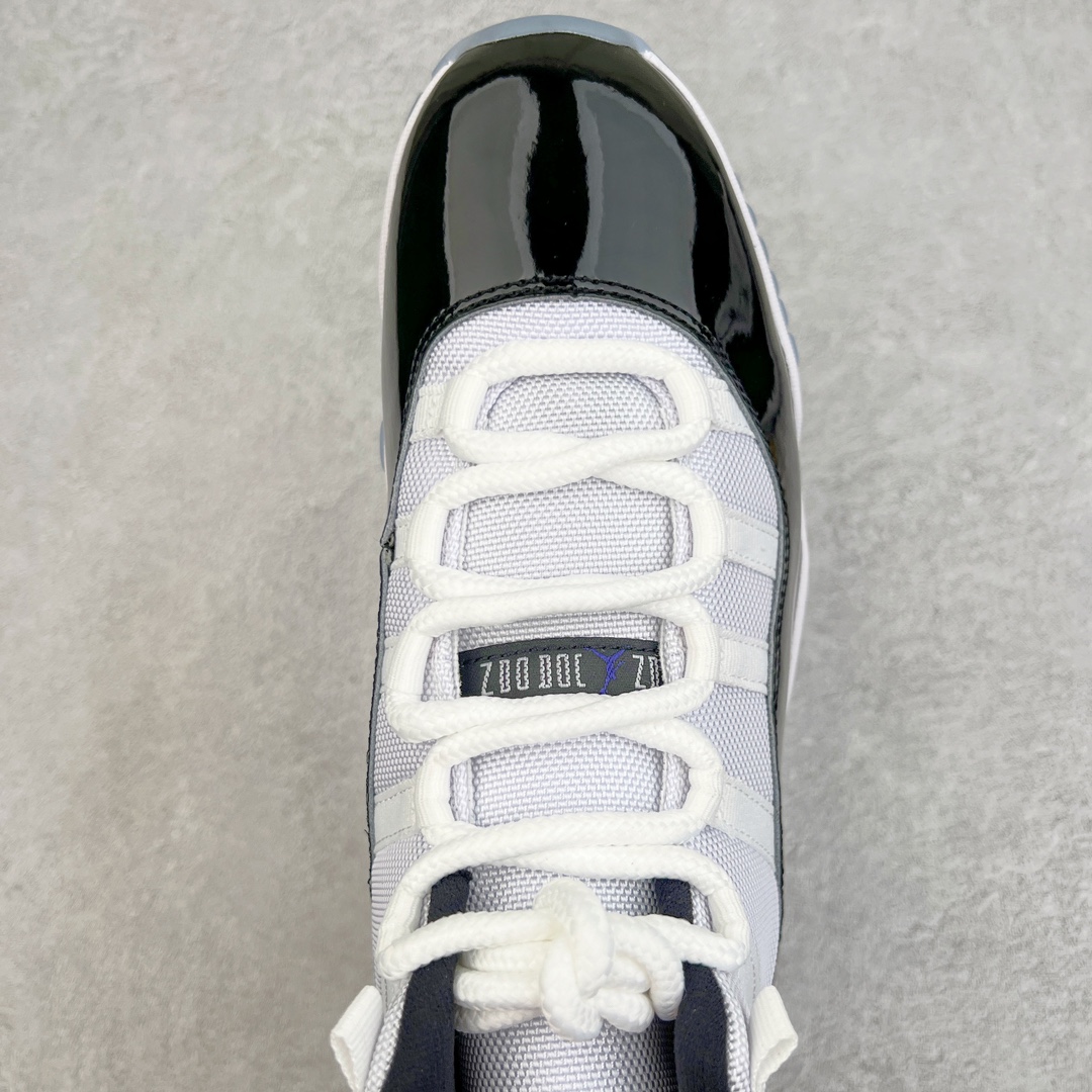 图片[4]-＃Y3纯原 Air Jordan AJ11 Retro High \\\”Concord\\\” 康扣高帮 货号：378037-100 外贸特供批次 原楦原档案数据开模打造 原厂中底拉帮钢印 原厂漆皮 防冻不开裂 头层皮料 原装鞋撑 水晶大底正确色度色泽 原楦原数据刺绣 原厂车缝走线及对位 毫厘不差 飞人logo采用原数据电脑刺绣 原装正品碳纤维真实碳板 增强抗扭 原内标 原盒标 正确官方原盒 原厂防氧化水晶外底 原厂配套厂全掌solo气垫 独家尺码：40.5 41 42 42.5 43 44 44.5 45 45.5 46 47.5 48.5-选品中心
