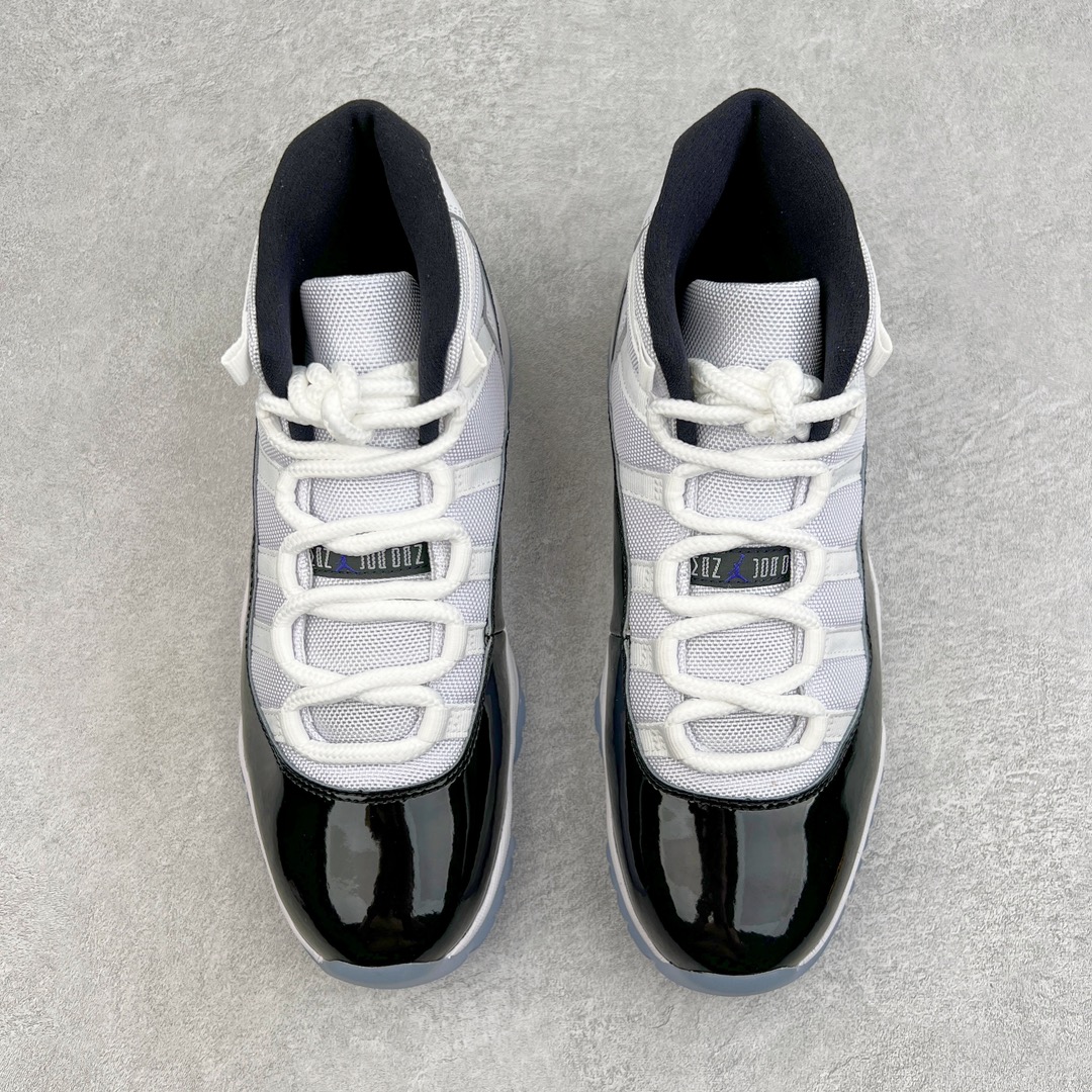 图片[2]-＃Y3纯原 Air Jordan AJ11 Retro High \\\”Concord\\\” 康扣高帮 货号：378037-100 外贸特供批次 原楦原档案数据开模打造 原厂中底拉帮钢印 原厂漆皮 防冻不开裂 头层皮料 原装鞋撑 水晶大底正确色度色泽 原楦原数据刺绣 原厂车缝走线及对位 毫厘不差 飞人logo采用原数据电脑刺绣 原装正品碳纤维真实碳板 增强抗扭 原内标 原盒标 正确官方原盒 原厂防氧化水晶外底 原厂配套厂全掌solo气垫 独家尺码：40.5 41 42 42.5 43 44 44.5 45 45.5 46 47.5 48.5-选品中心