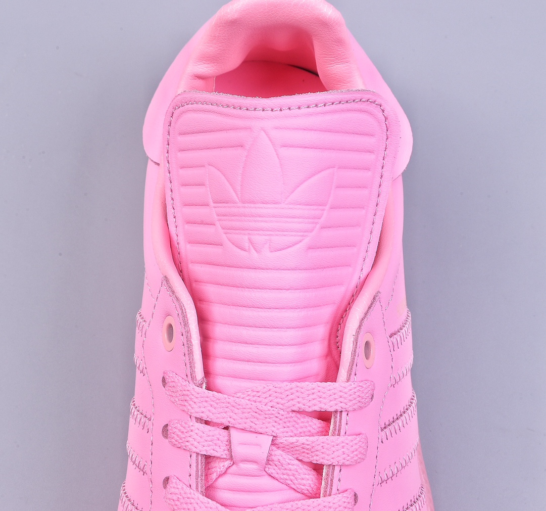 AD Originals Samba Pink Pharrell Samba Long Tongue Series Training Shoes IE7295