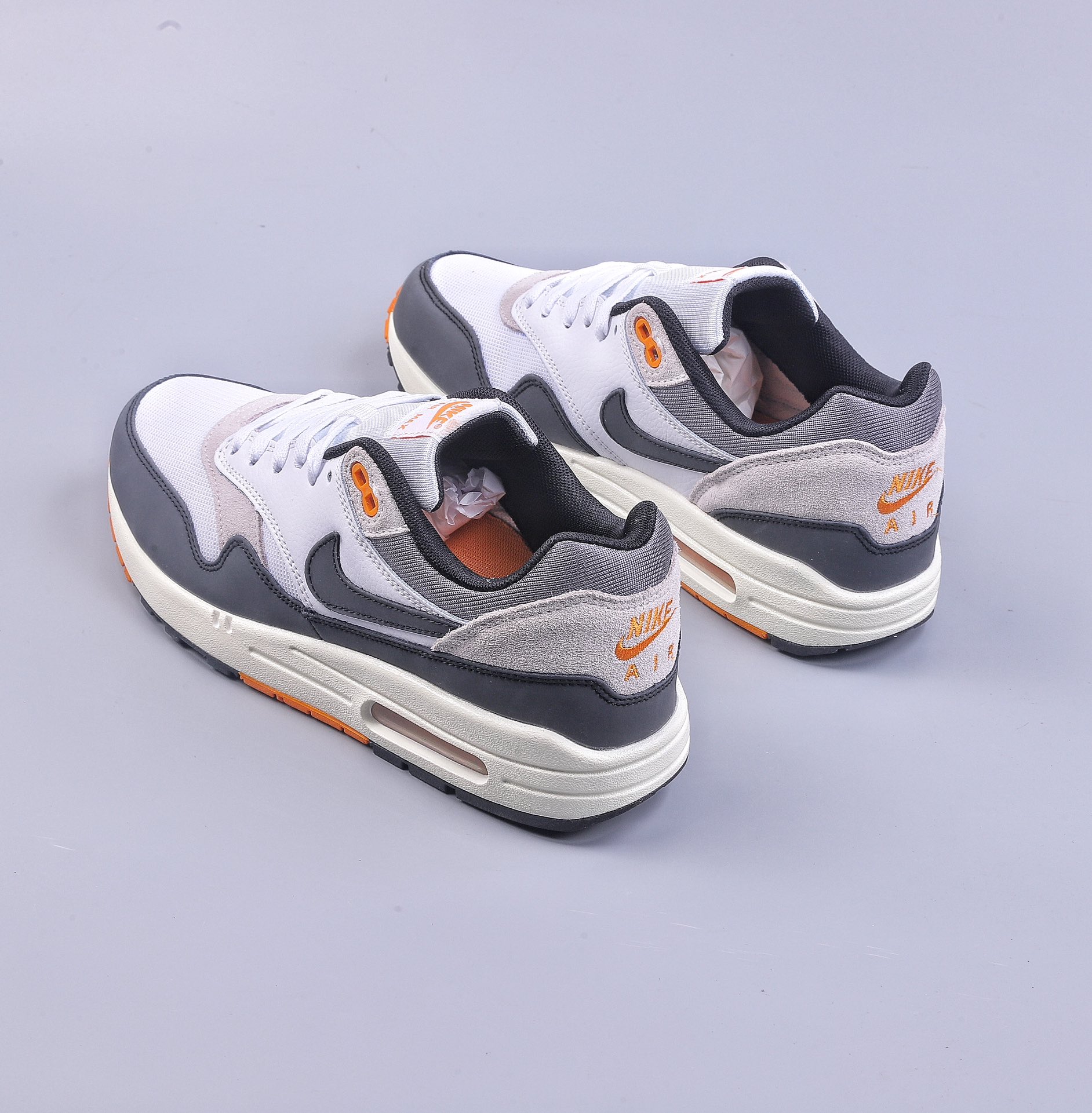 180 Nike Air Max 1 黑灰 复古休闲跑步鞋 FN7487-133