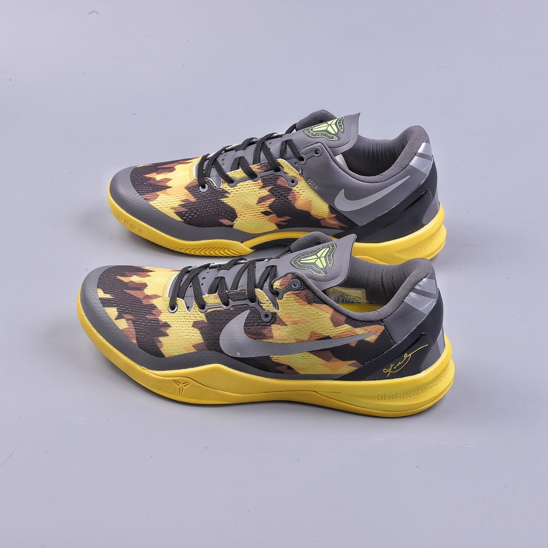 Nike Kobe 8 System new color Kobe 8 generation replica practical sports low-top cultural basketball shoes 555286-077