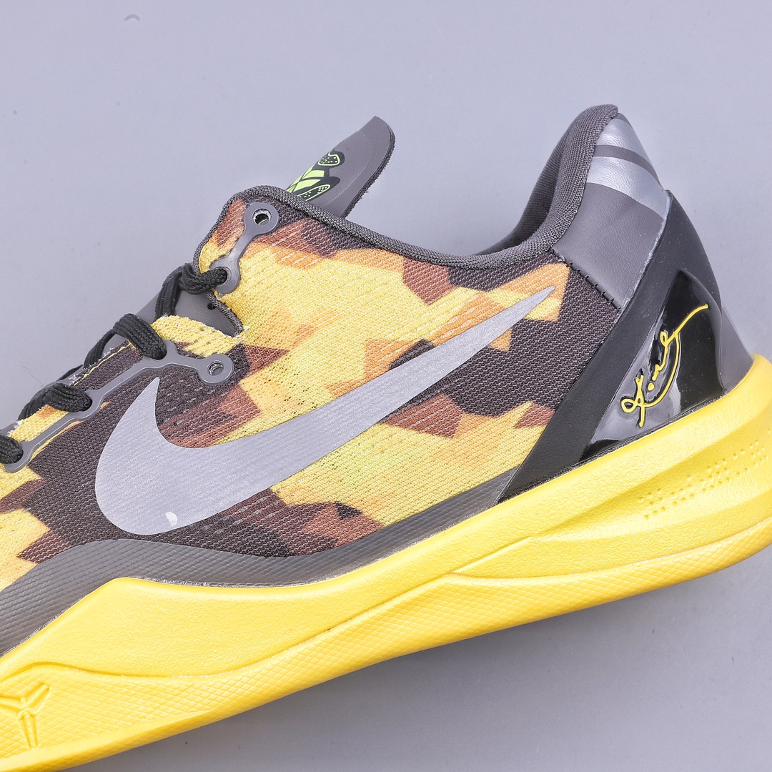 Nike Kobe 8 System new color Kobe 8 generation replica practical sports low-top cultural basketball shoes 555286-077