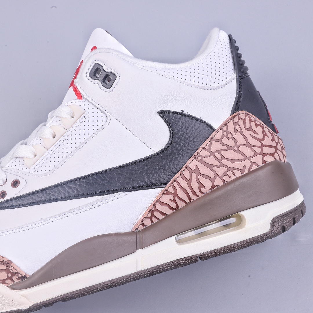 240 5A Travis Scott x Air Jordan 3 Retro 白色倒勾 136064-168