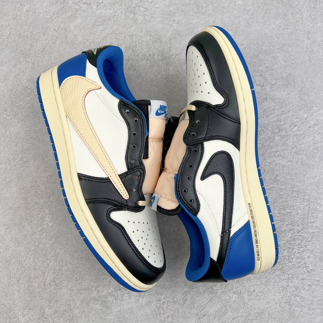 图片[3]-零售💰430 ＃PK4.0 Travis Scott x Fragment x Air Jordan AJ1 Low OG SP 三方联名闪电倒钩低帮 DM7866-140 原盒原配 原厂拉帮工艺 针距密度一致 全新升级网板中底 原楦原纸板开发 后跟弧度收口自然不对折 极致一眼正品既视感 原厂皮料 进口玻璃冲刀皮料裁剪零毛边 承诺百分百一致原鞋 全鞋电脑针车工艺 鞋面清洁度最高QC检验标准 控制溢胶 飞翼3D高频深度立体 鞋盒、防尘纸  均采购来自原厂 SIZE：36 36.5 37.5 38 38.5 39 40 40.5 41 42 42.5 43 44 44.5 45 46 47.5 编码：by4936030-运动鞋