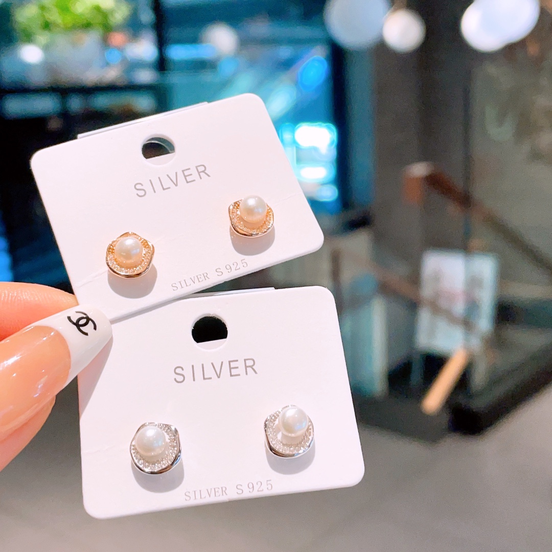 Hypoallergenic Silver Earrings Forest Gift for Her Silver