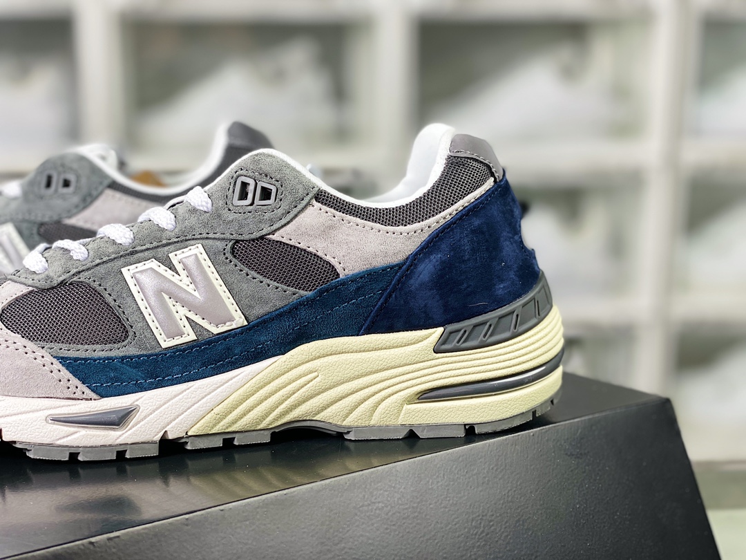 260 New Balance Made in USA M991系列美产血统经典跑步鞋“元祖灰海军湖水蓝”M991GBT