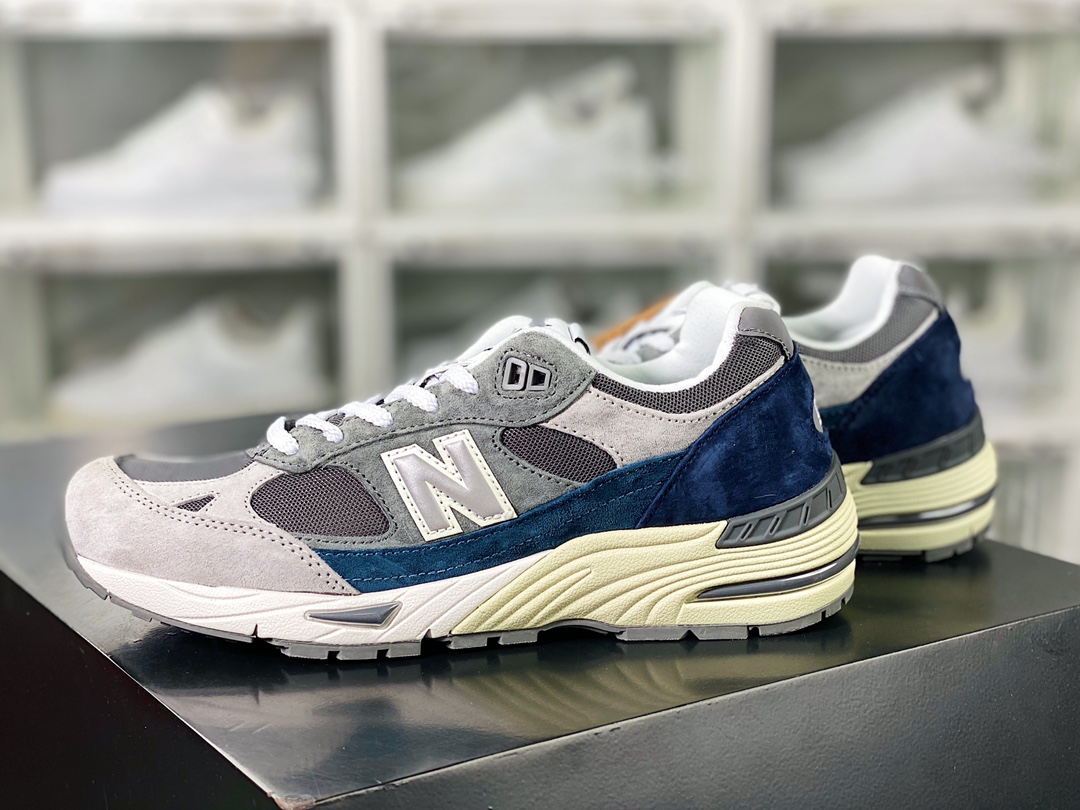 260 New Balance Made in USA M991系列美产血统经典跑步鞋“元祖灰海军湖水蓝”M991GBT