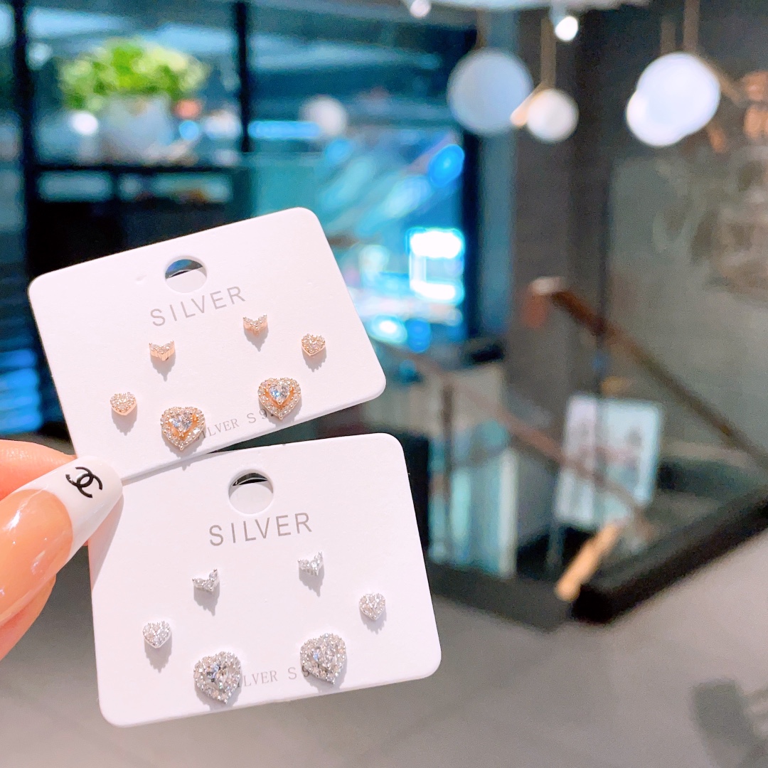 ガーリー925シルバーイヤリングシルバー プロポーズ