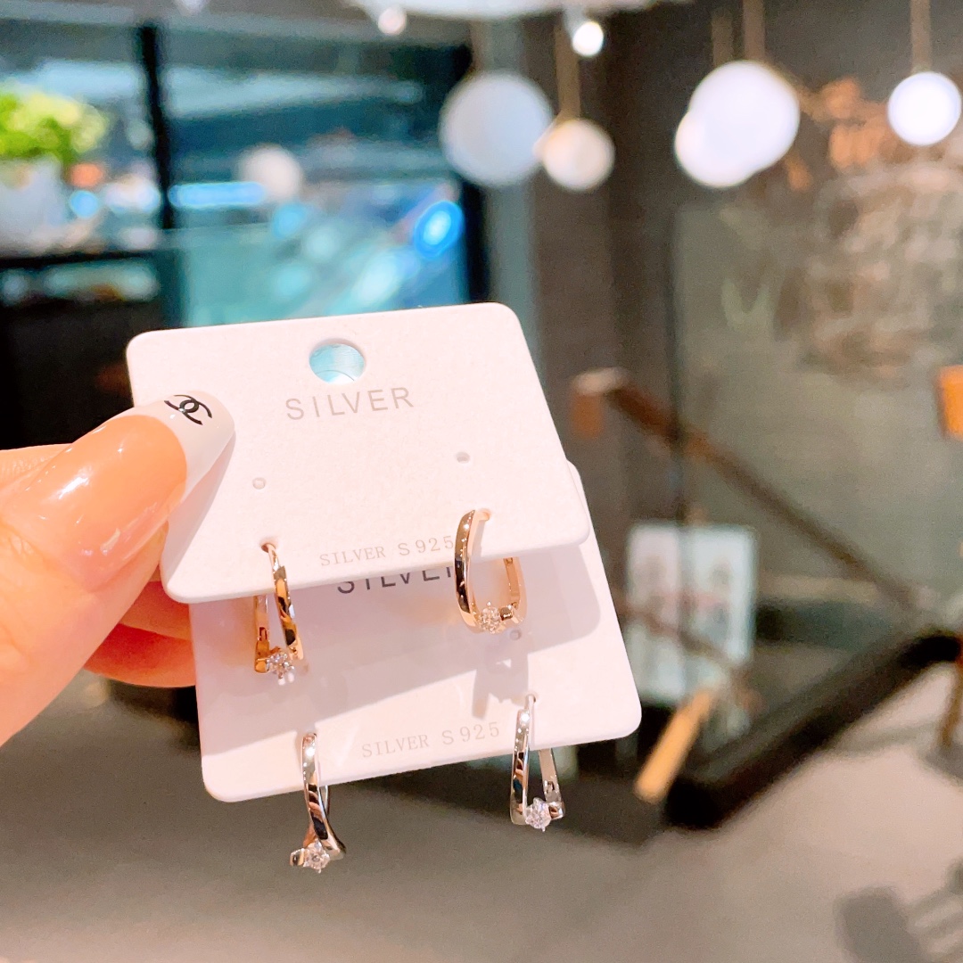 High Polish Silver Ear Cuffs Precision Birthday Gold