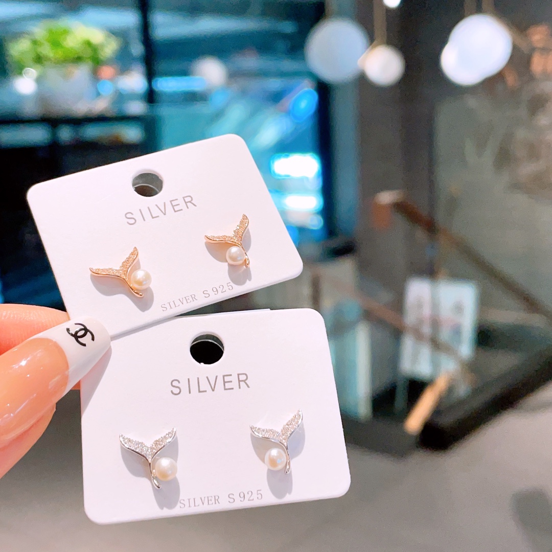 シック925シルバーイヤリングシルバー クリスマス