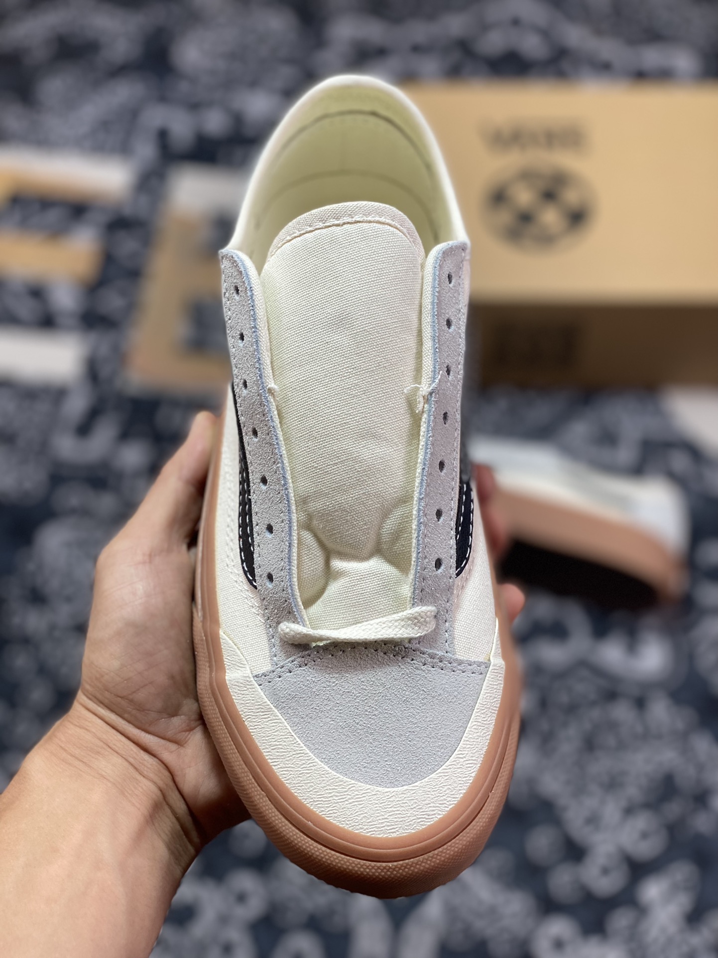 Vans Style 136 VR3 Off-White Rubber Outsole