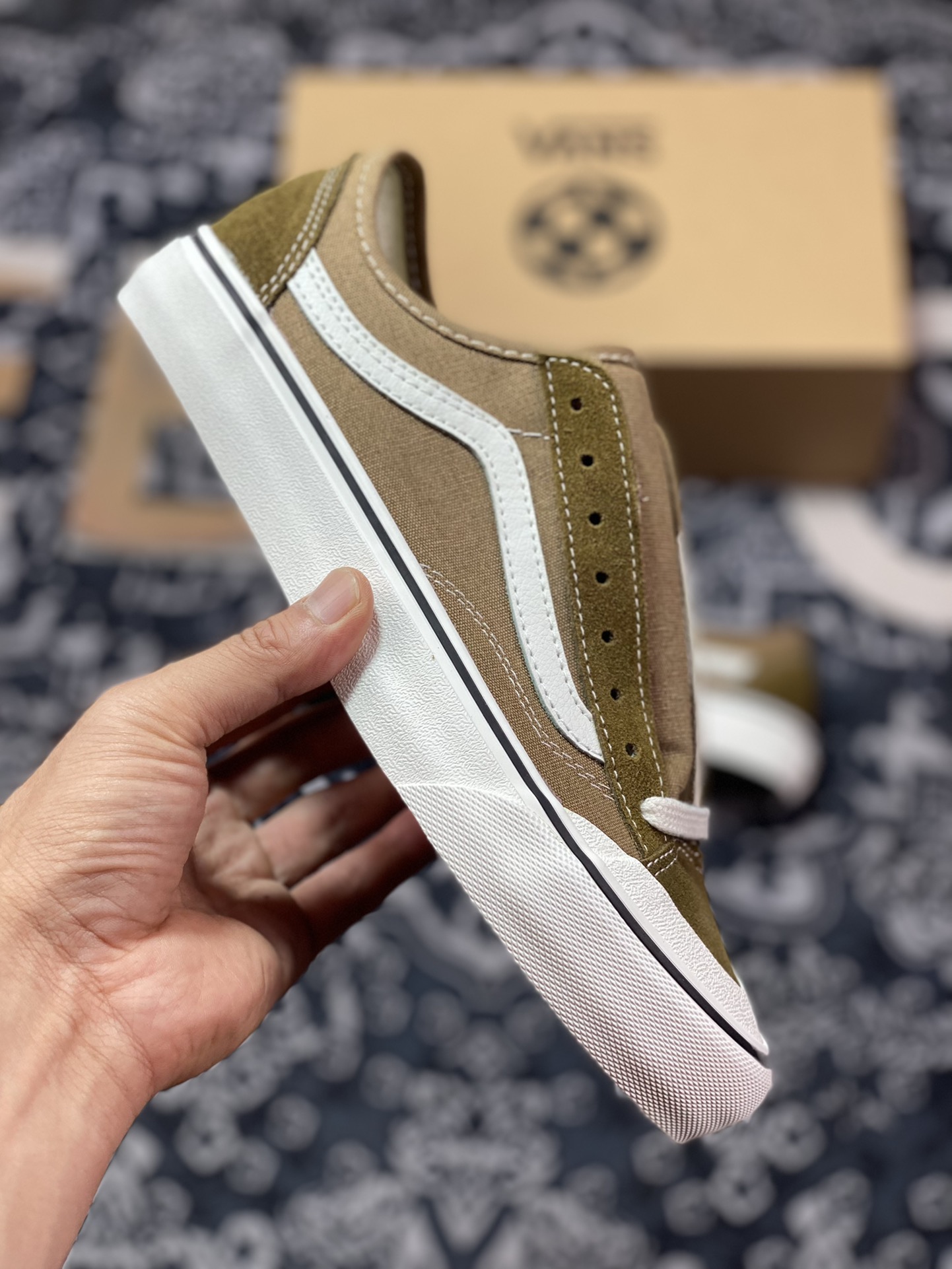 Vans Style 136 VR3 Olive Green