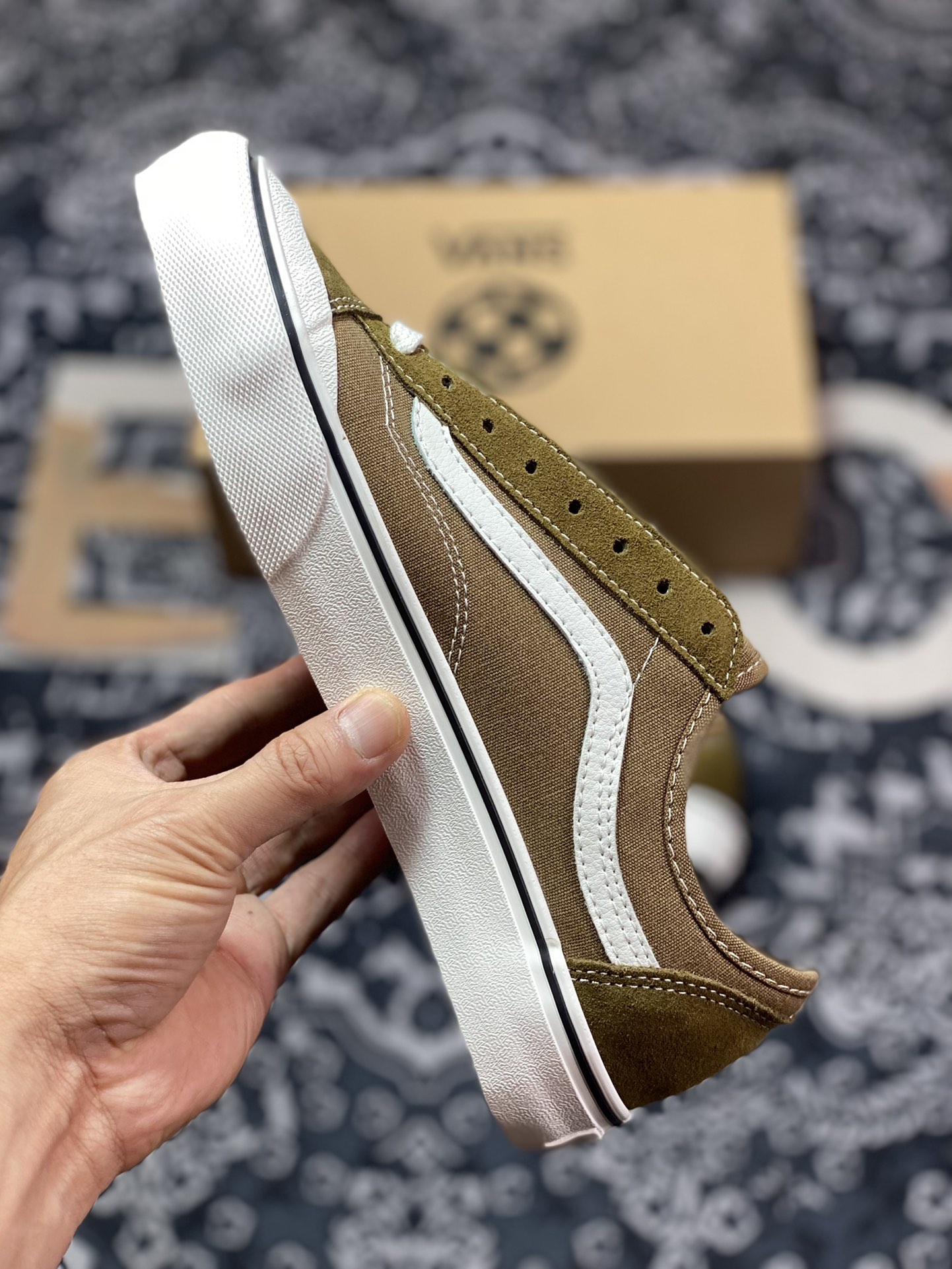 Vans Style 136 VR3 Olive Green